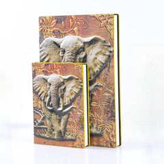 Vintage Elephant Embossed Journal Notepad Travel Planner Notebook