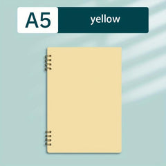 Frosted Coil Notebook A5 Thick Horizontal Line for Students