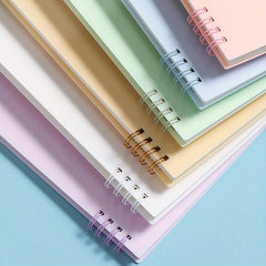 Frosted Coil Notebook A5 Thick Horizontal Line for Students