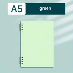 Frosted Coil Notebook A5 Thick Horizontal Line for Students