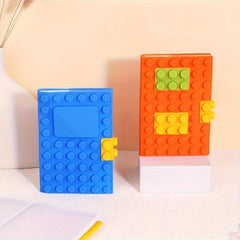 Creative A6 Loose leaf Building Block Silicone Notepad