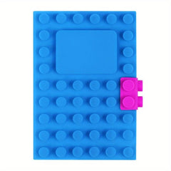 Creative A6 Loose leaf Building Block Silicone Notepad