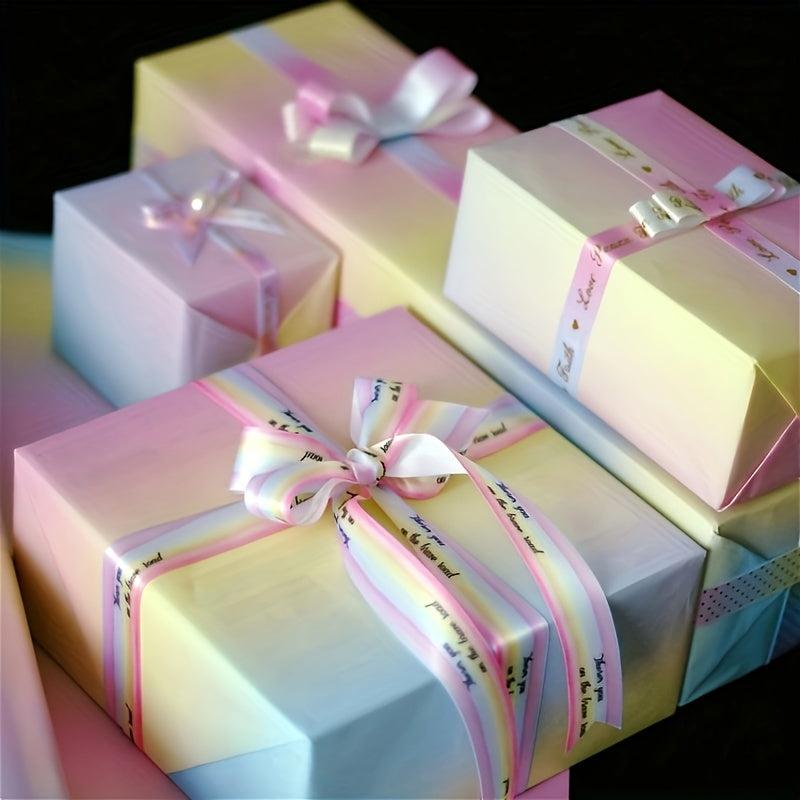 Colorful Cartoon Birthday Gift Wrapping Paper