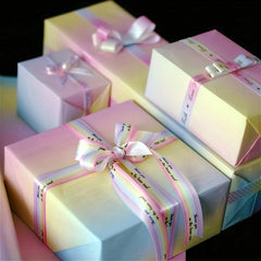 Colorful Cartoon Birthday Gift Wrapping Paper