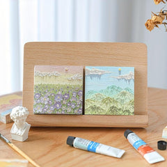 6 Colorful Landscape Painting Materials