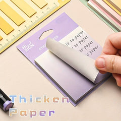240pcs Gradient Memo Sticky Notes for Office School Supplies