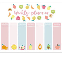 Magnetic Planner Calendar & Dry Erase Markers Set