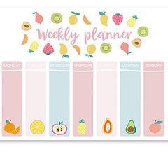 Magnetic Planner Calendar & Dry Erase Markers Set