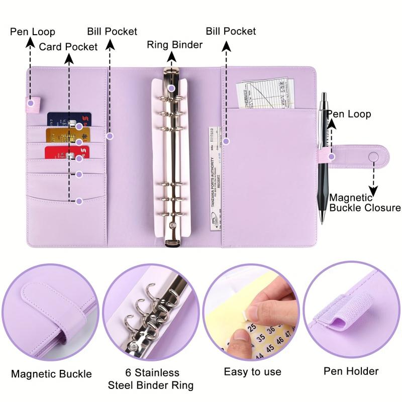 100 Envelope Money saving Challenge Kit Budget Binder Set With Cash Envelopes