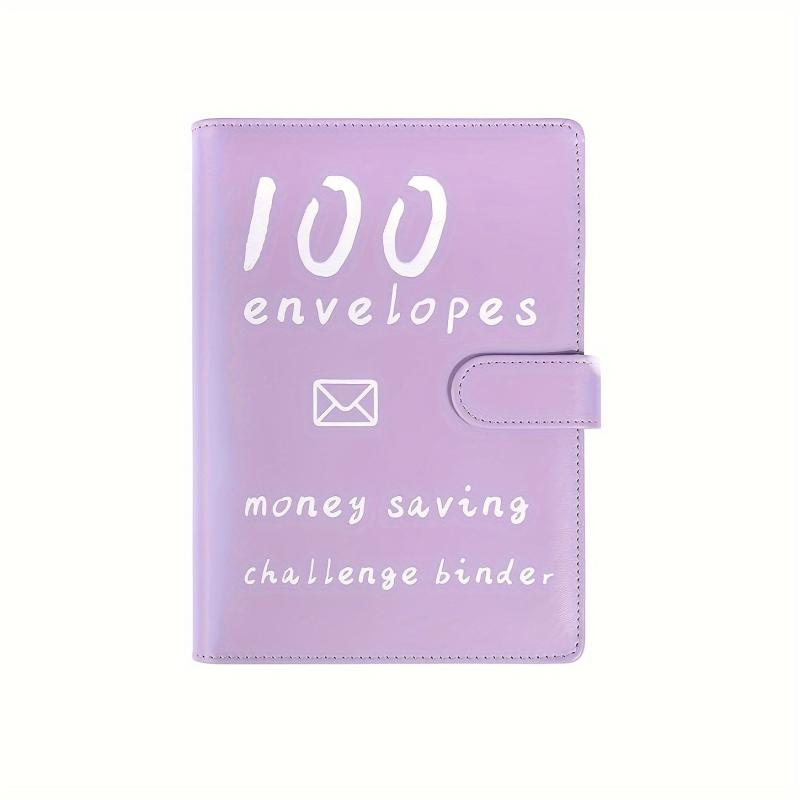 100 Envelope Money saving Challenge Kit Budget Binder Set With Cash Envelopes