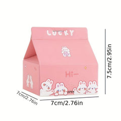 Creative Milk Box Memo Cartoon Memo Paper Student Extractable Memo Paper