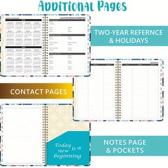 Planner 15 X 21 12 Months Daily Weekly Monthly Planner