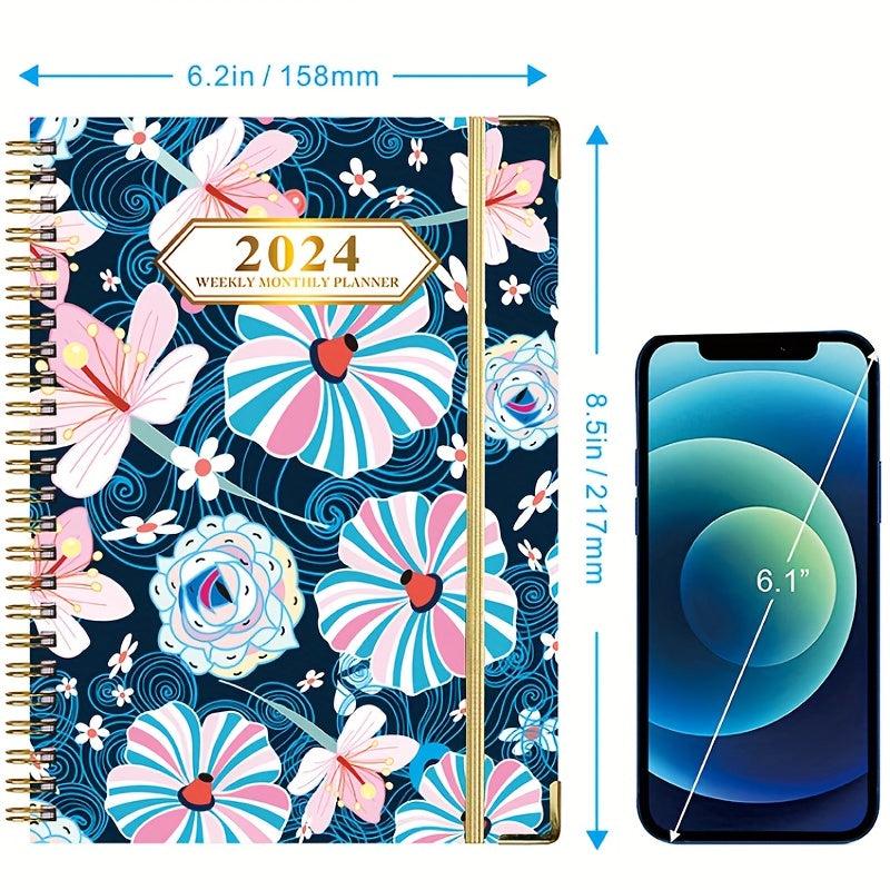 Planner 15 X 21 12 Months Daily Weekly Monthly Planner