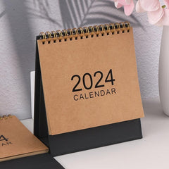 Annual Desktop Calendar Creative Ornaments Monthly Desk Calendar