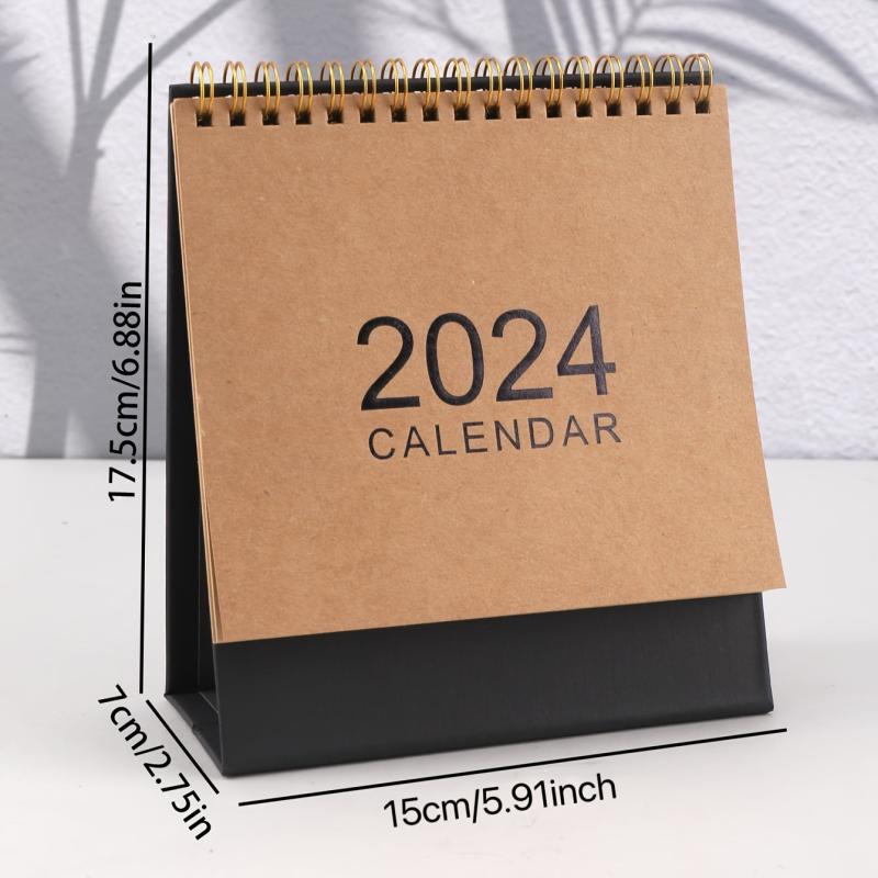 Annual Desktop Calendar Creative Ornaments Monthly Desk Calendar