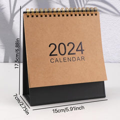 Annual Desktop Calendar Creative Ornaments Monthly Desk Calendar