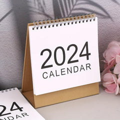 Annual Desktop Calendar Creative Ornaments Monthly Desk Calendar