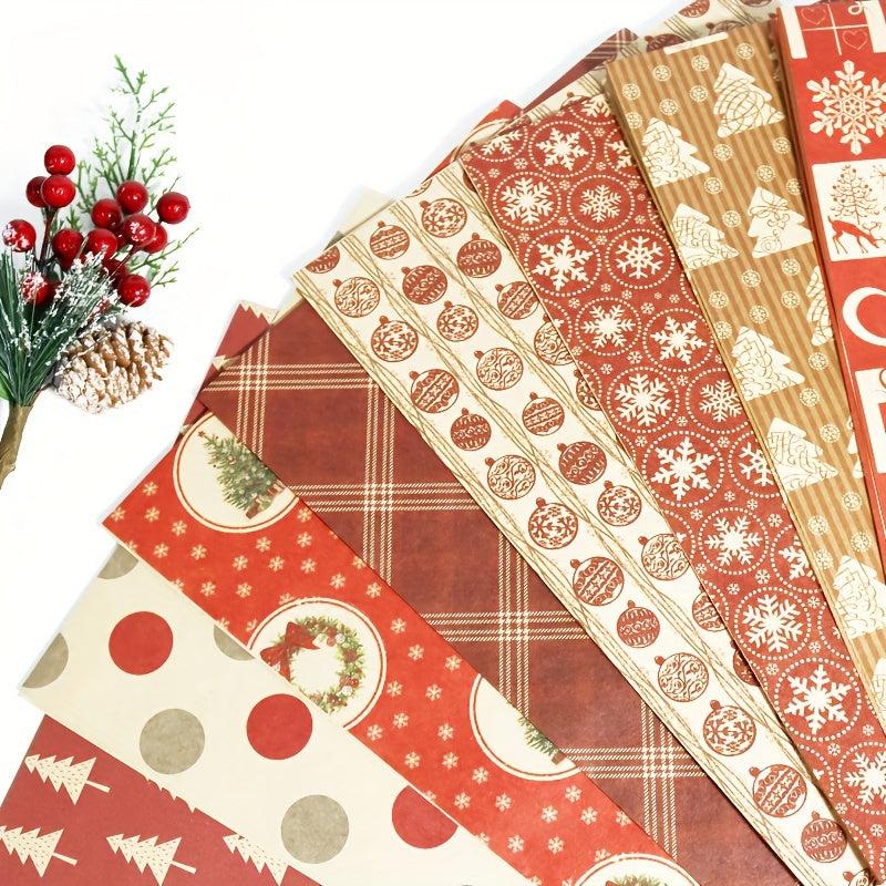 8pcs Colorful Cartoon Birthday Gift Wrapping Paper Roll
