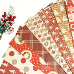 8pcs Colorful Cartoon Birthday Gift Wrapping Paper Roll