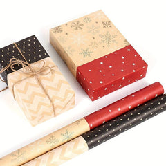 8pcs Colorful Cartoon Birthday Gift Wrapping Paper Roll