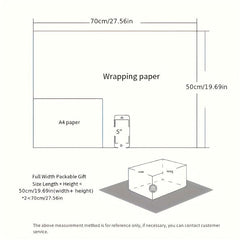 8pcs Colorful Cartoon Birthday Gift Wrapping Paper Roll