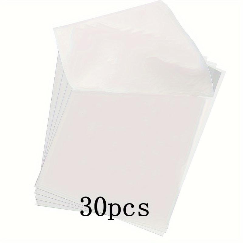 30 Sheets DTF Transfer Film 8.5x11 In Matte Sublimation Transfer