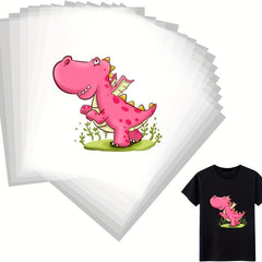 30 Sheets DTF Transfer Film 8.5x11 In Matte Sublimation Transfer