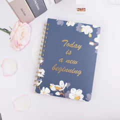 Colorful Undated Daily & Weekly Planner Notebook