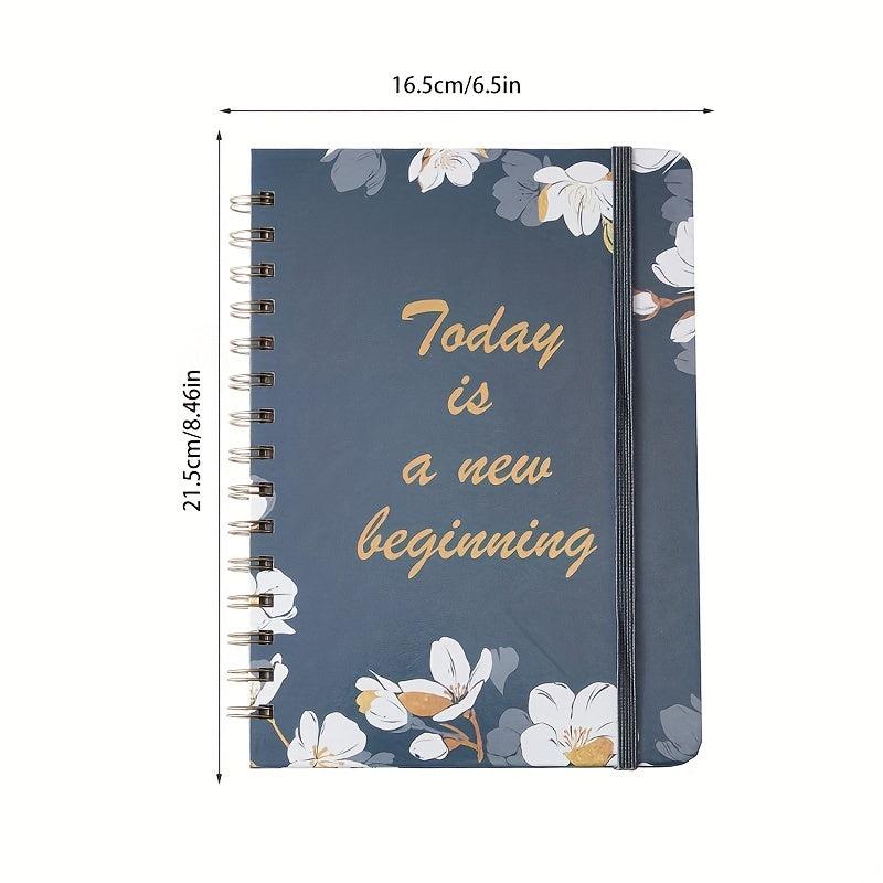 Colorful Undated Daily & Weekly Planner Notebook