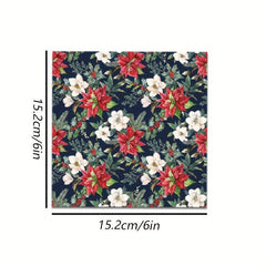 24 Sheets Christmas DIY Decorative Paper Pad - Crafts Scrapbooking Bullet Journa