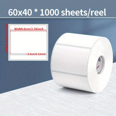 Thermal Paper Label Self Adhesive Waterproof Sticker