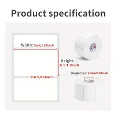 Thermal Paper Label Self Adhesive Waterproof Sticker