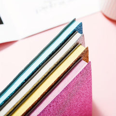 A5 Glitter Soft Notebook 14 48x20 Multiple Optional