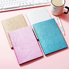A5 Glitter Soft Notebook 14 48x20 Multiple Optional
