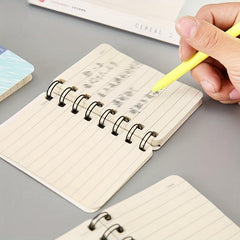 A7 Coil Book Cute Cat Journal Horizontal Line Notepad