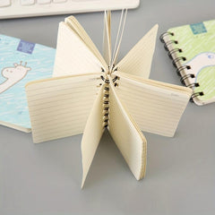 A7 Coil Book Cute Cat Journal Horizontal Line Notepad