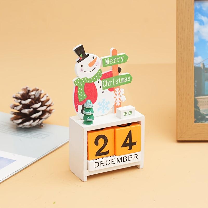 Christmas Tree Countdown Calendar Decoration Ornament