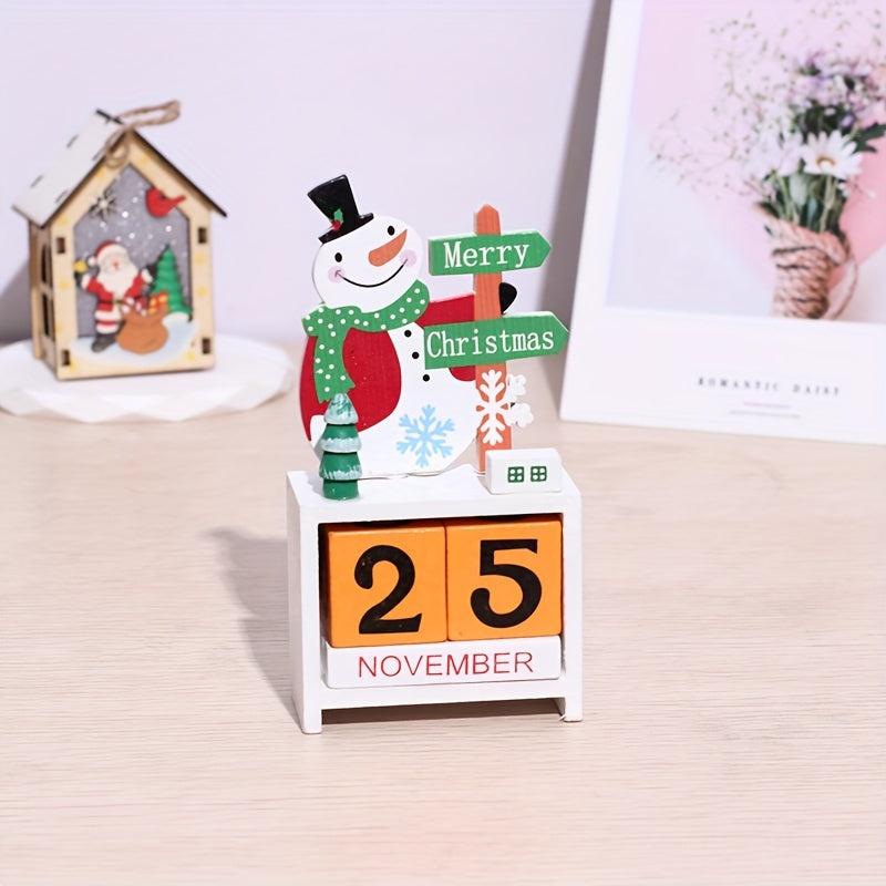 Christmas Tree Countdown Calendar Decoration Ornament