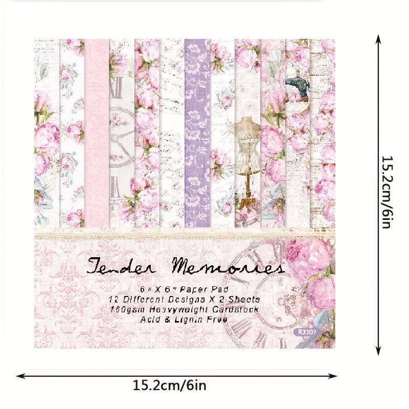 DIY Photo Album Scrapbook Hand Account Material Paper Memory Background Paper