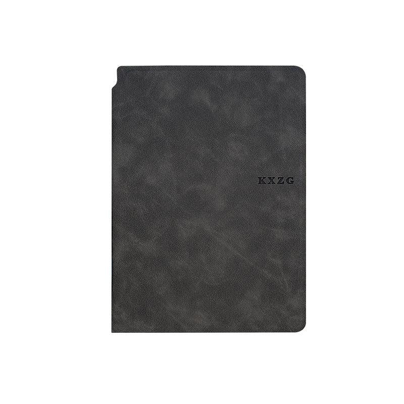 Erasable A5 Leather Notebook Set with Pen & Erasing Cloth