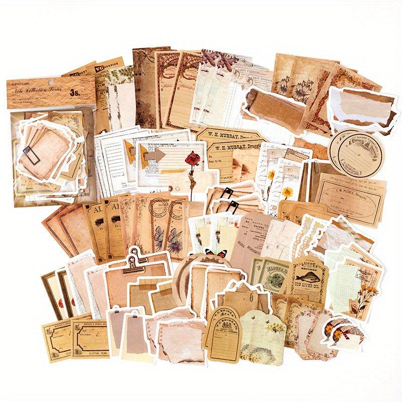 100-Piece Portable Student Note Book DIY Memo Materials