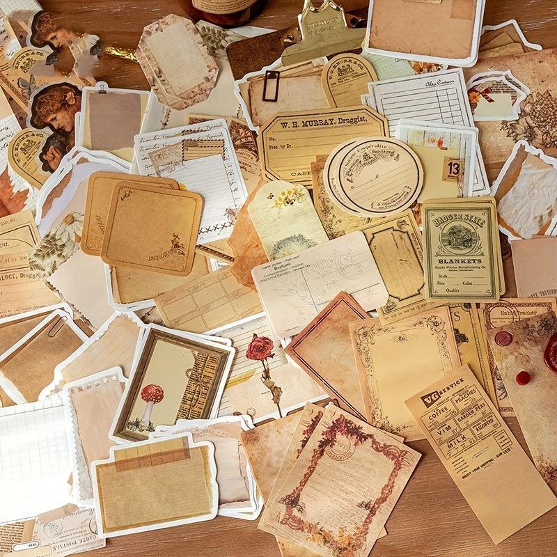 100-Piece Portable Student Note Book DIY Memo Materials