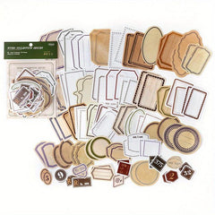 100-Piece Portable Student Note Book DIY Memo Materials