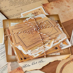 100-Piece Portable Student Note Book DIY Memo Materials