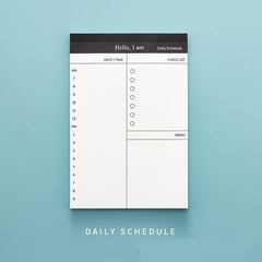 10pcs Detachable Paper Brick Non-adhesive Pad Student Notepad
