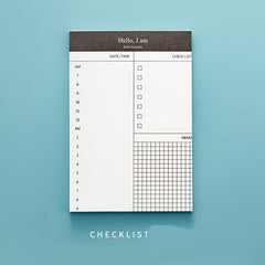 10pcs Detachable Paper Brick Non-adhesive Pad Student Notepad