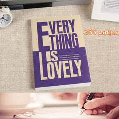 A5 American Style Notebook Memo Pad Thick Diary Home Office Study Back To School