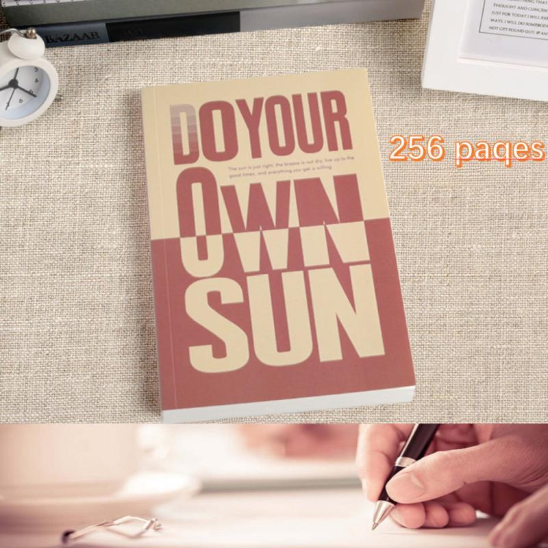 A5 American Style Notebook Memo Pad Thick Diary Home Office Study Back To School