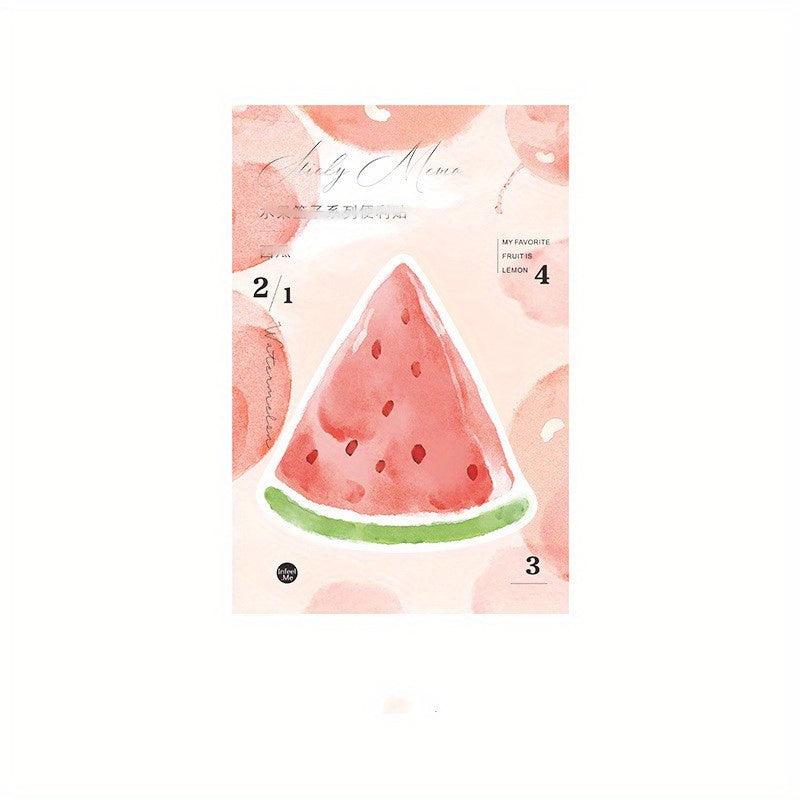 30 Fruit Sticky Notes for Messages & Reminders