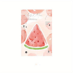 30 Fruit Sticky Notes for Messages & Reminders